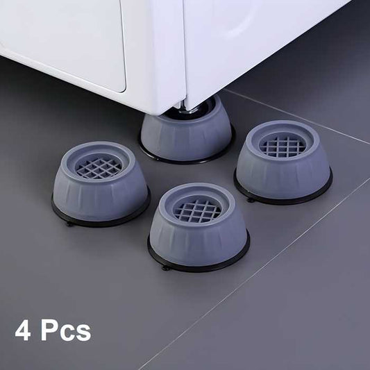 Nitron Anti-Vibration Pads for Washing Machine – Shock Absorbing Suction Cup Feet (4 Pcs)