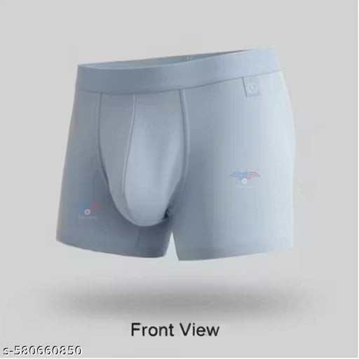 Men Ice Silk Lycra Underwear - Multicolor (Pack of 2 ) Briefs